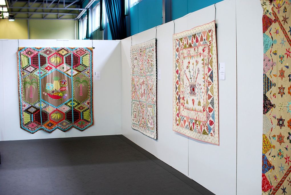 Jolis quilts réalisés par des Australiennes, Sainte Marie aux Mines 2012