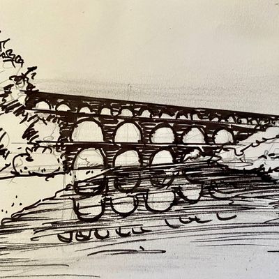 J18: d’Uzes au pont du Gard (camping La Sousta, Remoulins)