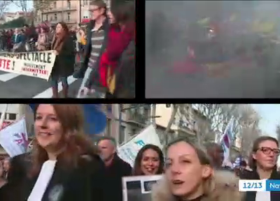 Grève - Perpignan, Nice, Bourges… Découvrez les images des premières manifestations qui se sont déroulées en province