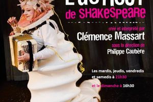 L'asticot de Shakespeare, créé par Clémence Massart