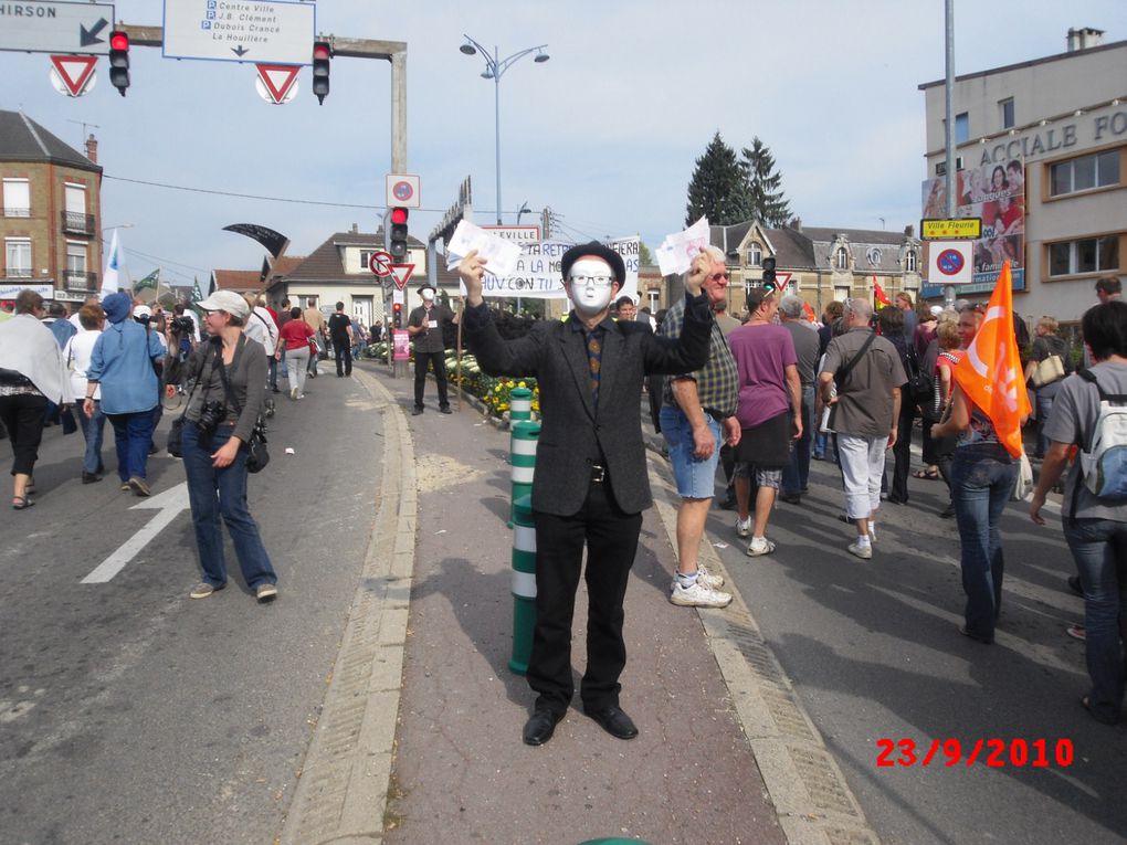 Manifestation anti loi retraites 2010