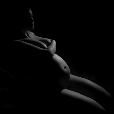 ...une femme enceinte.