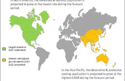 Increasing demand for water-based dispersions from applications such as decorative & protective coating to boost the Polymer Dispersions Market