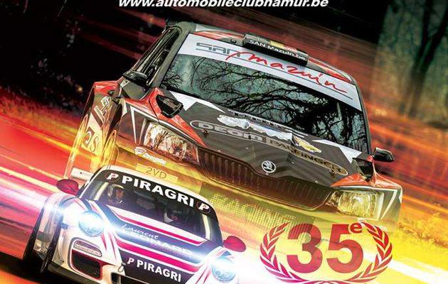 Rallye de WALLONIE: Affiche cinq étoiles avec 16 R5 et 6 Porsche !