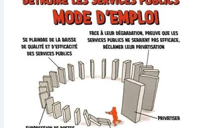 Destruction des services publics