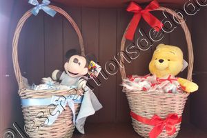 baptême mixte mickey winnie