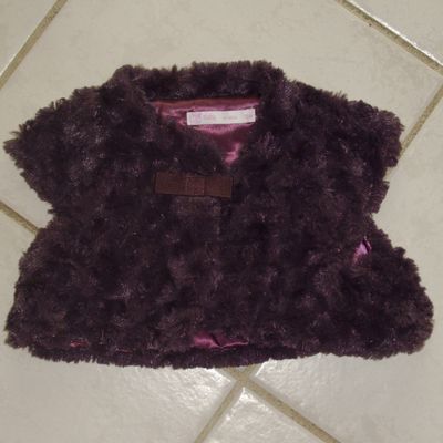 Gilet sans manche violet