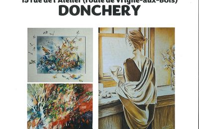 Exposition peinture - Donchery - Ardennes - 19, 20 et 21 mai 2023 - Les artistes de l’atelier de Flo