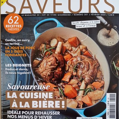 SAVEURS : Le magazine de l'art de vivre gourmand 