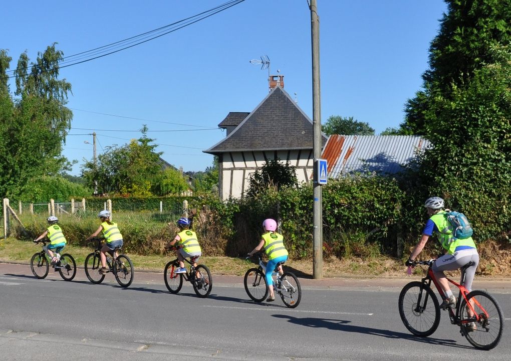 À vélo vers les mares de Grosfy !