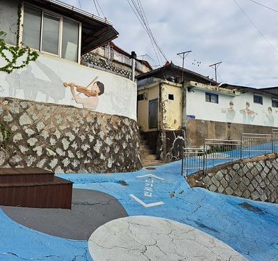 Andong (3) ... La ville et sa rivière bien aménagée