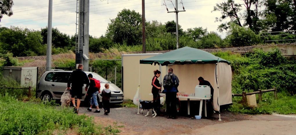 10e édition de la traditionnelle marche du 14 juillet organisée par l'association de sauvegarde du Fort aux Fresques de Hestroff