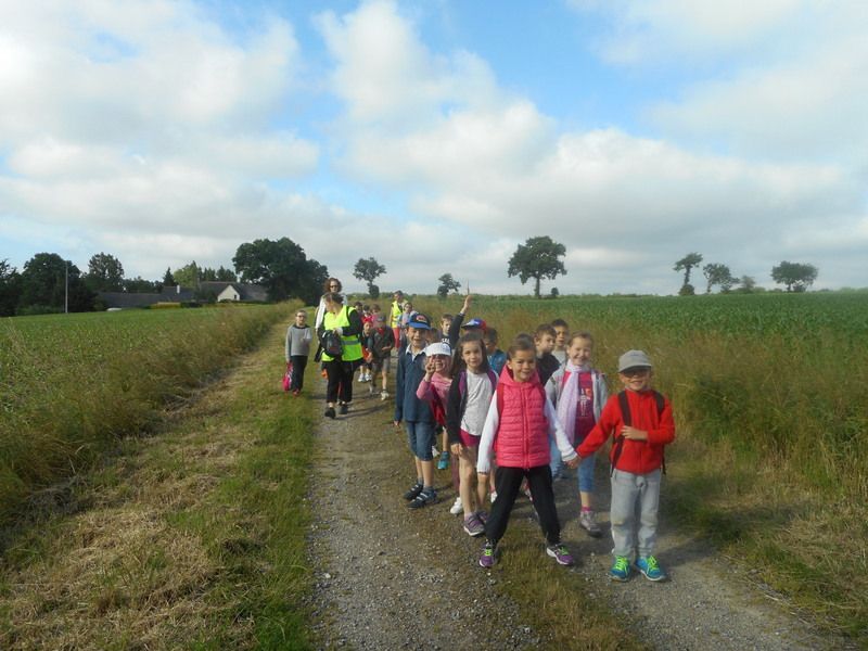 sortie pédestre des CP