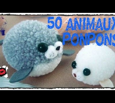 50 Animaux en ponpons 