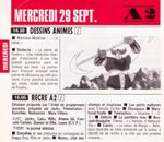 Récré A2 : programmes de l'année 1982/1983