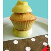 Pour le goûter je veux... des cupcakes lemon&pavot avec un coeur moelleux !