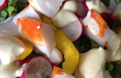 Surimi in insalata