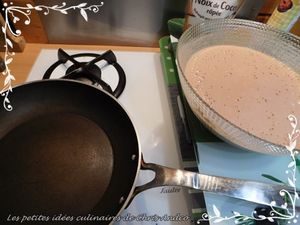 Pancakes cacao coco