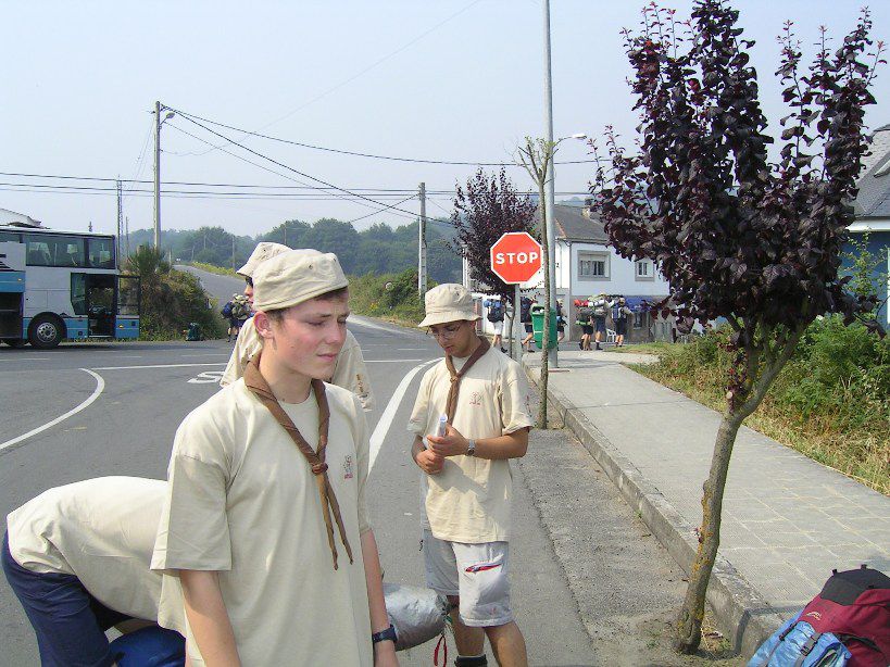 <P class=MsoNormal style="MARGIN: 0cm 0cm 0pt; TEXT-ALIGN: center" align=center><SPAN style="FONT-SIZE: 10pt; FONT-FAMILY: Verdana">Le rassemblement des routiers de France pour la dernière étape du chemin de Saint Jacques de Compostelle. Routiers: Augustin, Henri, Hugues, Anthony, Richard Henri, Antoine, Guillaume, Simon, Thibault et Thomas le chef !</SPAN></P>
<P class=MsoNormal style="MARGIN: 0cm 0cm 0pt; TEXT-ALIGN: center" align=center><SPAN style="FONT-SIZE: 10pt; FONT-FAMILY: Verdana"><?x