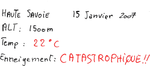 Bref compte-rendu