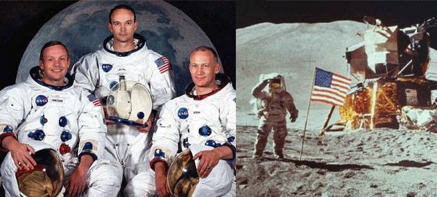 VIDÉO. 20 juillet 1969. Buzz Aldrin presse Neil...