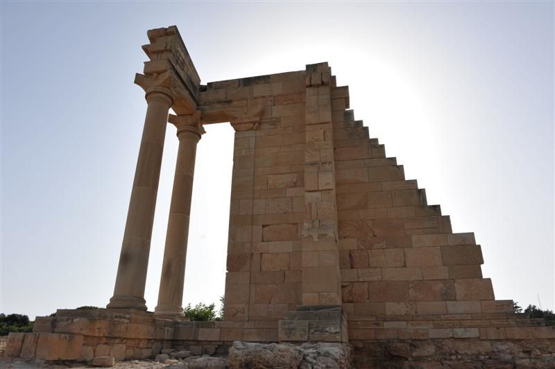 Le temple d'Apollon, CURIUM, OMODOS