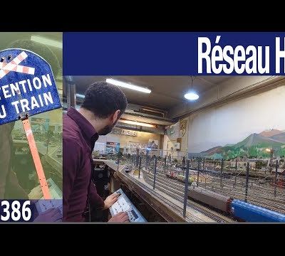le réseau HO de l'AFAC à la gare de l'Est