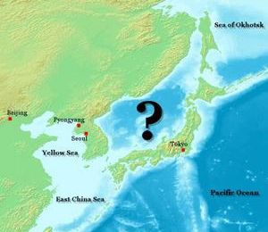 La mer de l'Est n'est pas celle du Japon