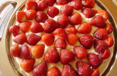 Tarte aux fraises avec toléré - phase conso et stab