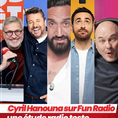 Cyril Hanouna sur Fun Radio : une étude radio teste tous les animateurs stars ! #Exclusif