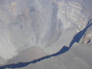 le cratère du Piton de la Fournaise