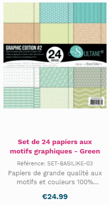 papiers graphic et texturés Scrap-Plaisir
