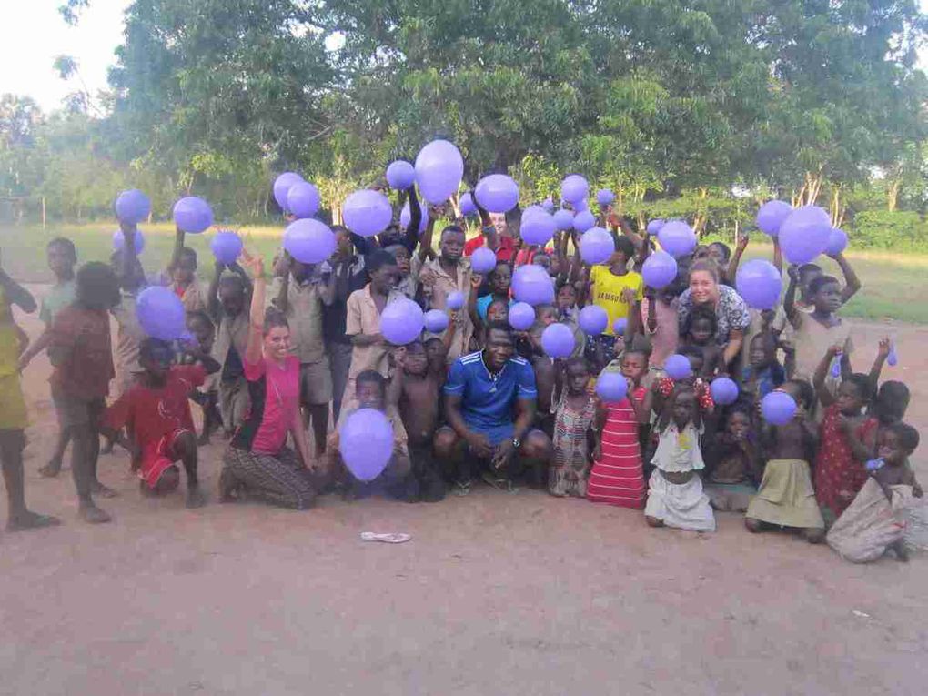 Les activités du mercredi avec les enfants du village