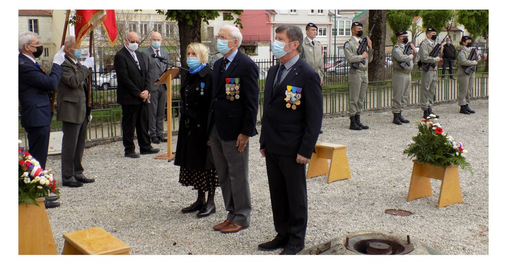 COMMEMORATIONS DU 8 MAI  FETE DE LA VICTOIRE DE 1945...  SANS PUBLIC..