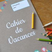 Printable - Idée cadeau maîtresse - Cahier de vacances | The PopCase