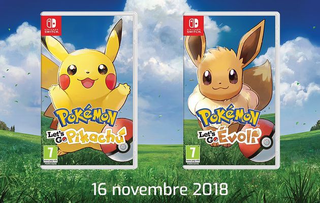 Fiche d'information - Pokemon: Let's Go, Pikachu! et Pokémon: Let's Go, Evoli!