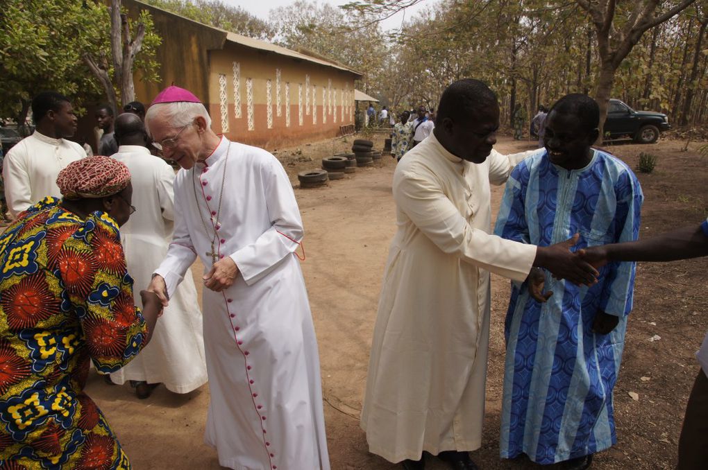 Jubilé d'Argent de la présence SVD au Bénin. La célébration du Jubilé à Bétérou, dans le diocèse de Parakou, nord du Bénin