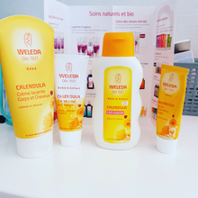 Les produits weleda gamme bébé calendula