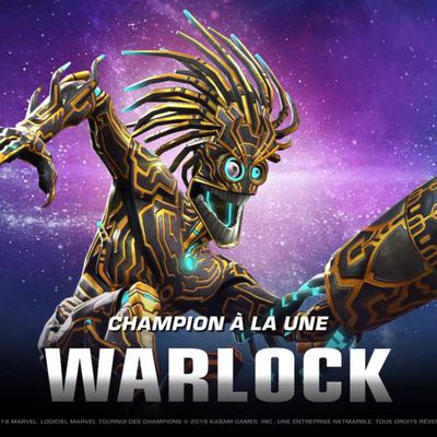 Marvel Tournoi des champions Warlock