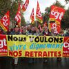 Mobilisation des retraités devant la CARSAT de Lyon