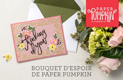 Bouquet d'espoir de Paper Pumpkin