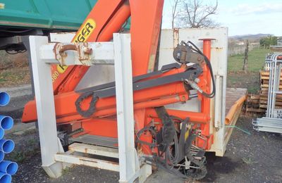 Plateau Grue Ampliroll PALFINGER 