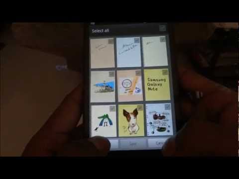 (HD) Galaxy Note Tips and Tricks 1/2 - Cursed4Eva