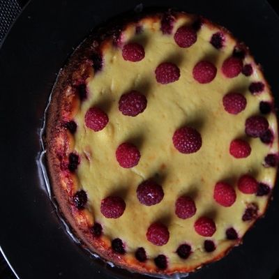 Cheesecake à la framboise