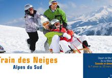 Partez au ski avec le Train des Neiges