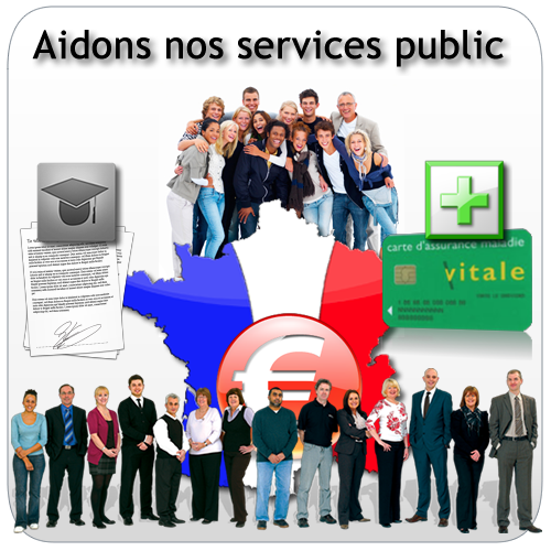 Un site pour aider nos services public