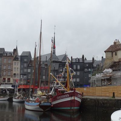 Le joli port d'Honfleur...