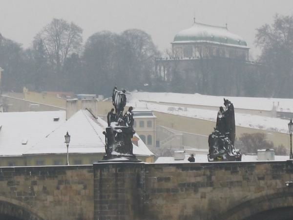 Album - Prague sous la neige ou le soleil