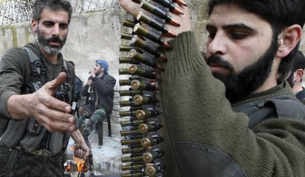 61% des Français sont opposés à la livraison d'armes aux rebelles syriens.