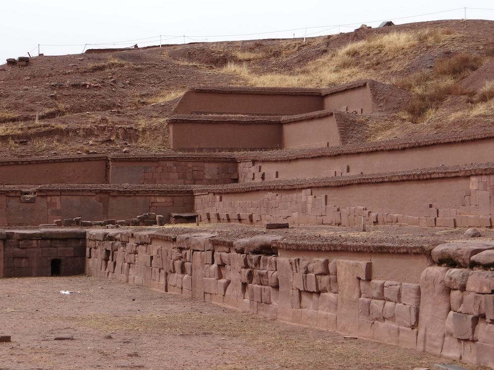 Ruines du site archéologique de Tiwanaku (Photos : Eldesiertoflorido).